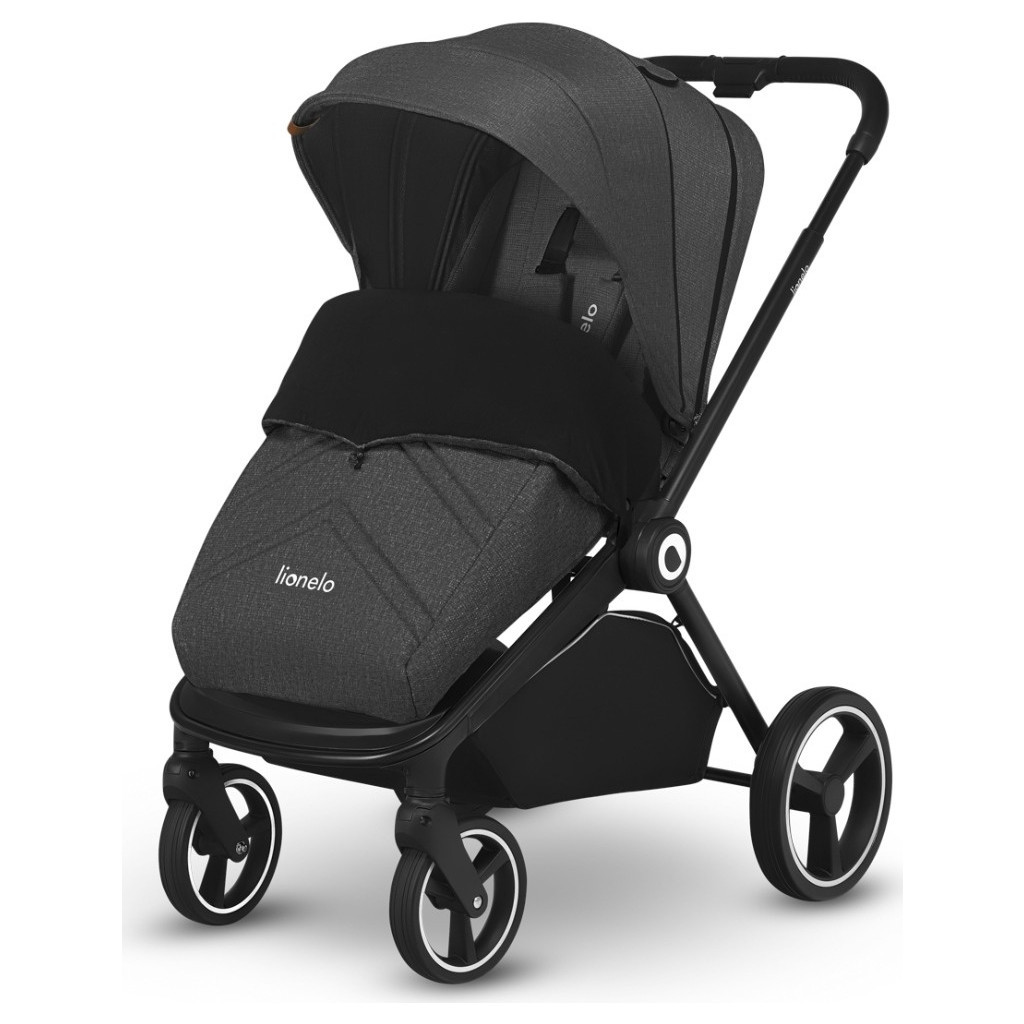 Коляска Lionelo 3 в 1 Mika Grey Graphite (LO-MIKA 3IN1 GREY GRAPHITE) - зображення 3