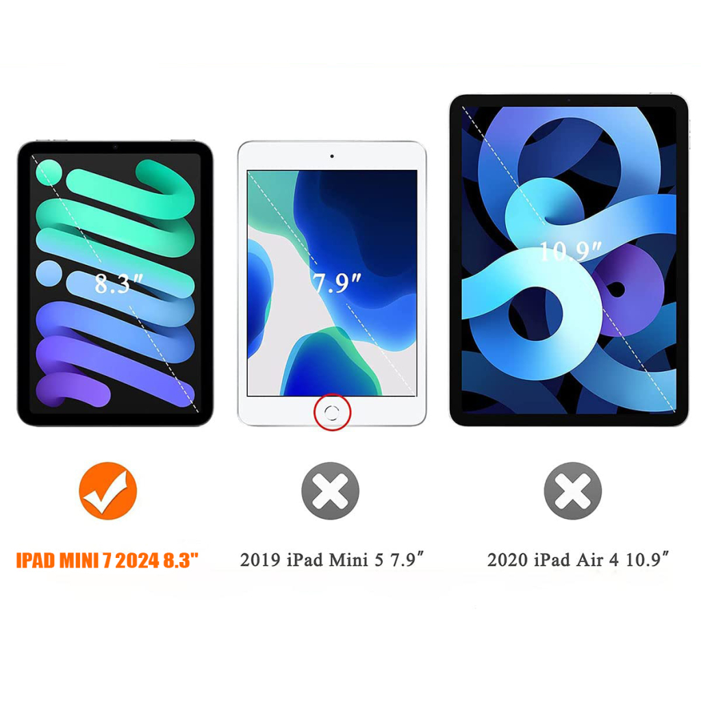 Чохол до планшета BeCover Apple iPad Mini 7 2024 Light Blue (712431) - зображення 5