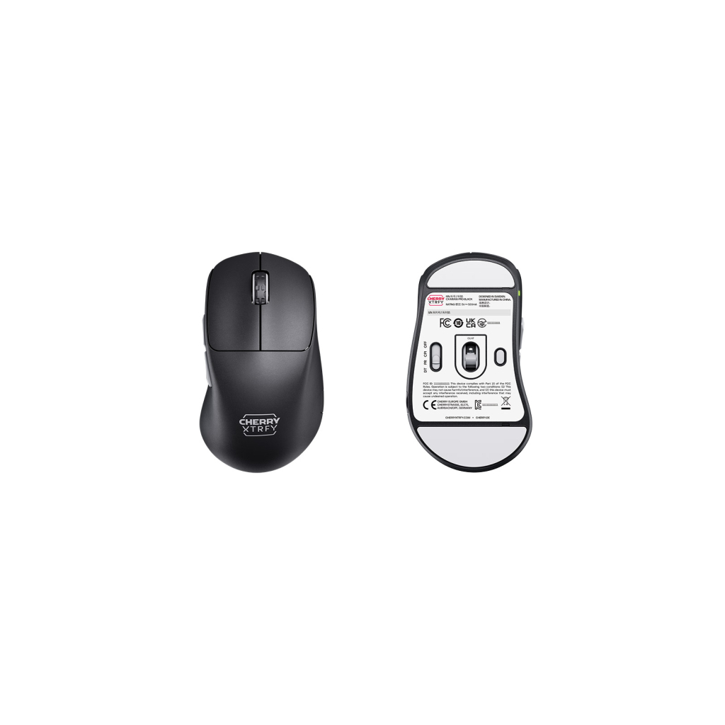 Мишка Cherry Xtrfy M64 Pro 8K Wireless/USB Black (CX-M64W-PRO-BLACK) - зображення 2