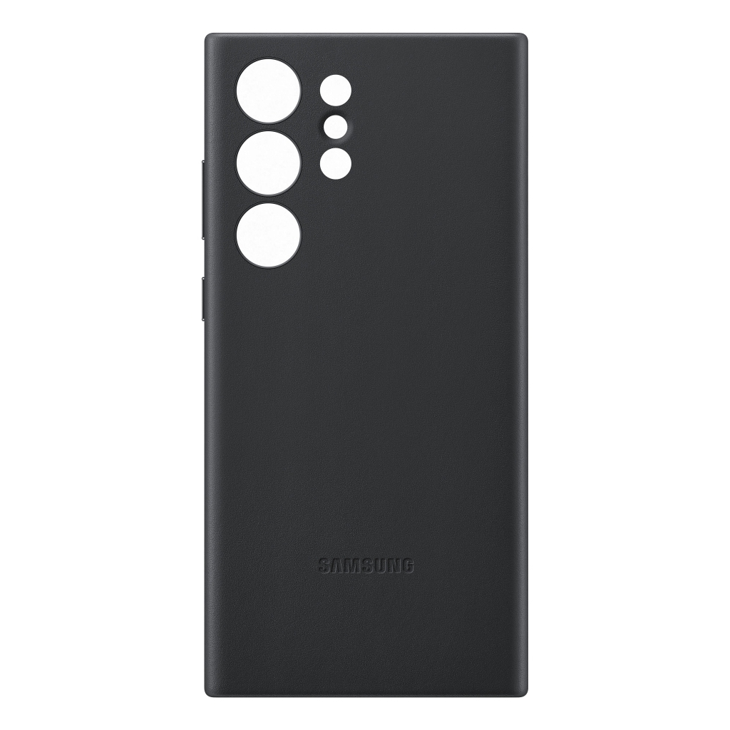 Чохол до мобільного телефона Samsung Galaxy S23 Ultra Leather Case Black (EF-VS918LBEGRU) - зображення 1