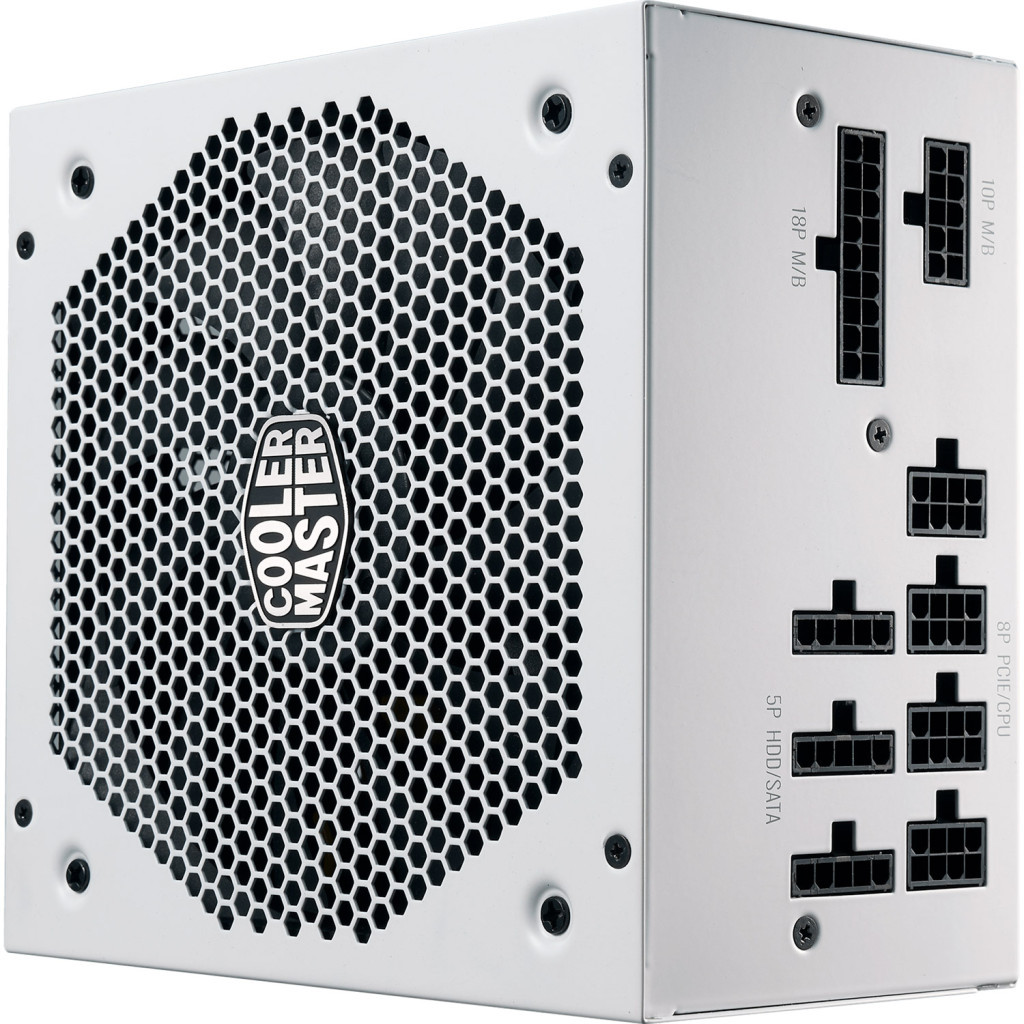 Блок живлення CoolerMaster 550W V550 GOLD-V2 WHITE EDITION (MPY-550V-AGBAG-EU) - зображення 8