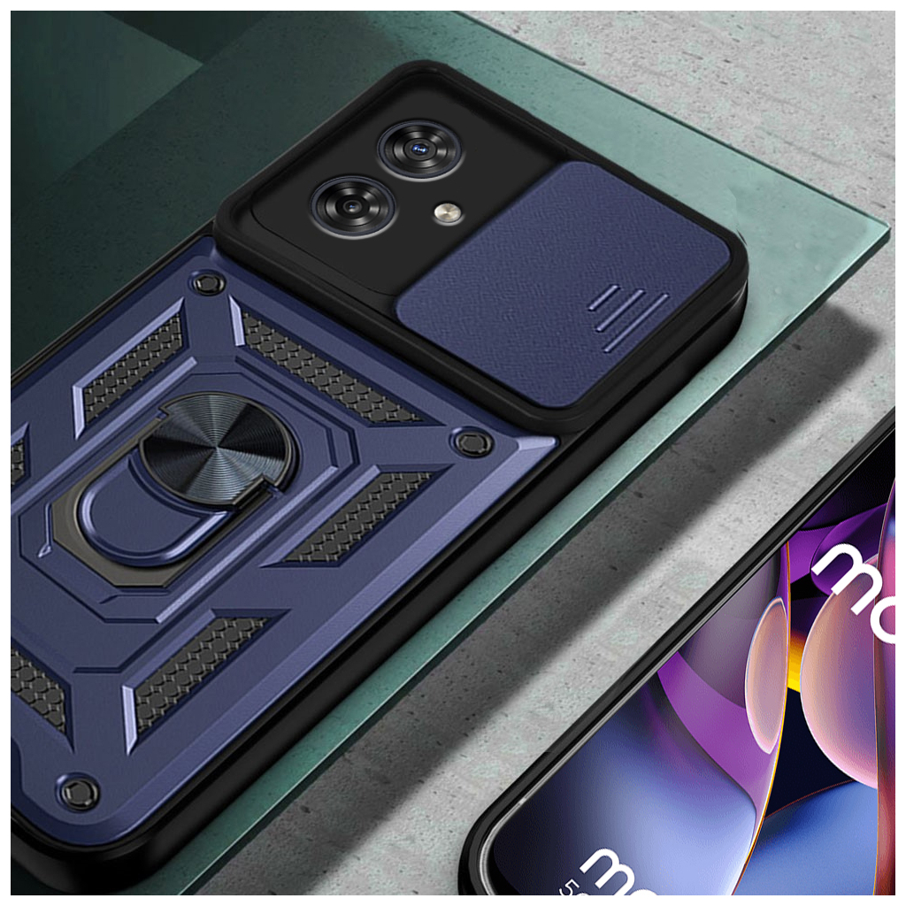 Чохол до мобільного телефона BeCover Military Motorola Moto G55 Blue (713057) - зображення 3