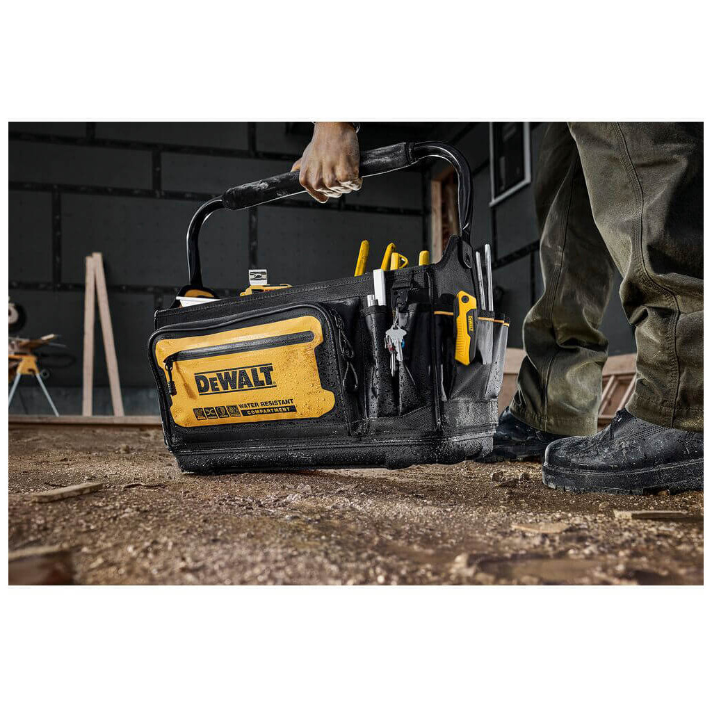 Сумка для інструмента DeWALT PRO 20, відкритого типу системи, 550 x 295 x 320 мм (DWST60106-1) - зображення 7