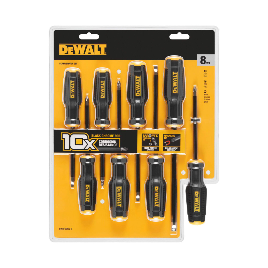 Набір викруток DeWALT TOUGHSERIES MAX FIT, 8 шт. (DWHT65102-0) - зображення 3