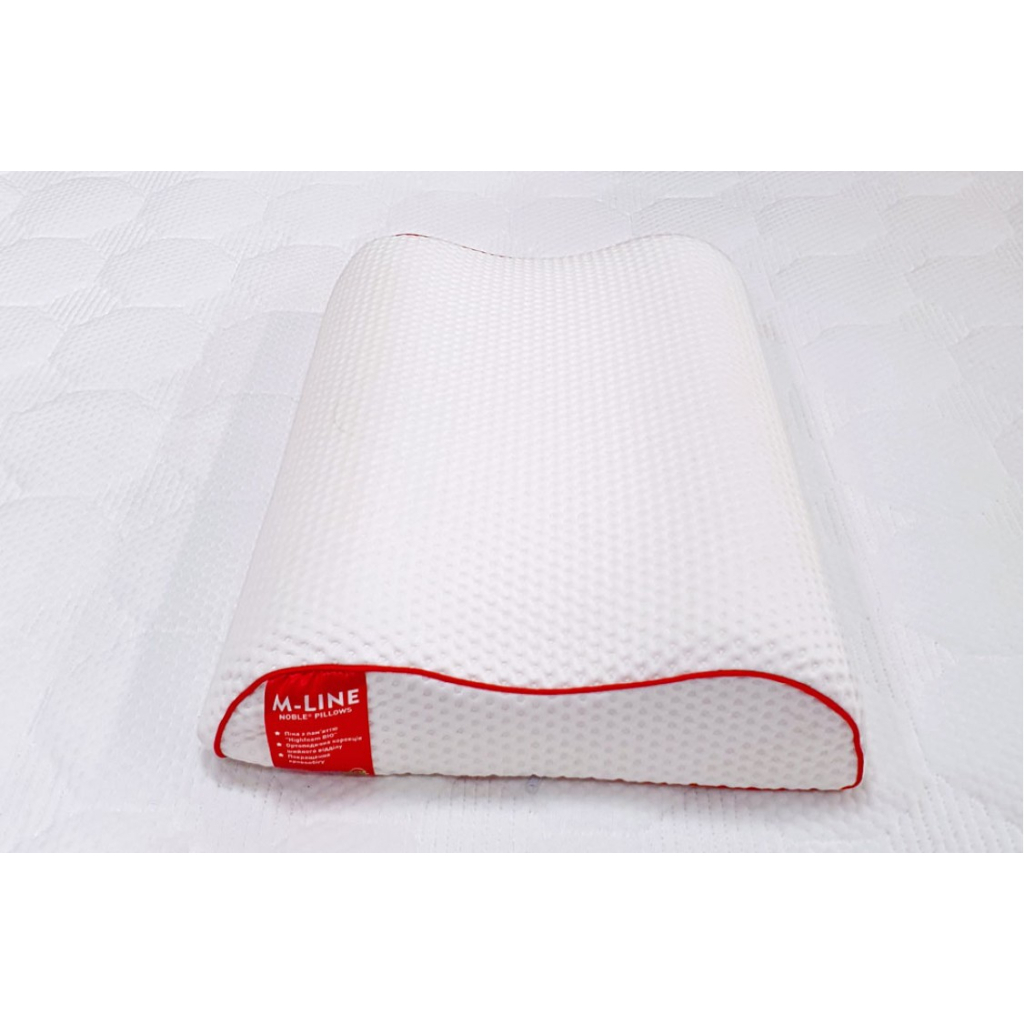 Подушка Highfoam ортопедична Noble Ergowave M-Line 58 х 40 х 10,5 см (4820178150033) - зображення 5