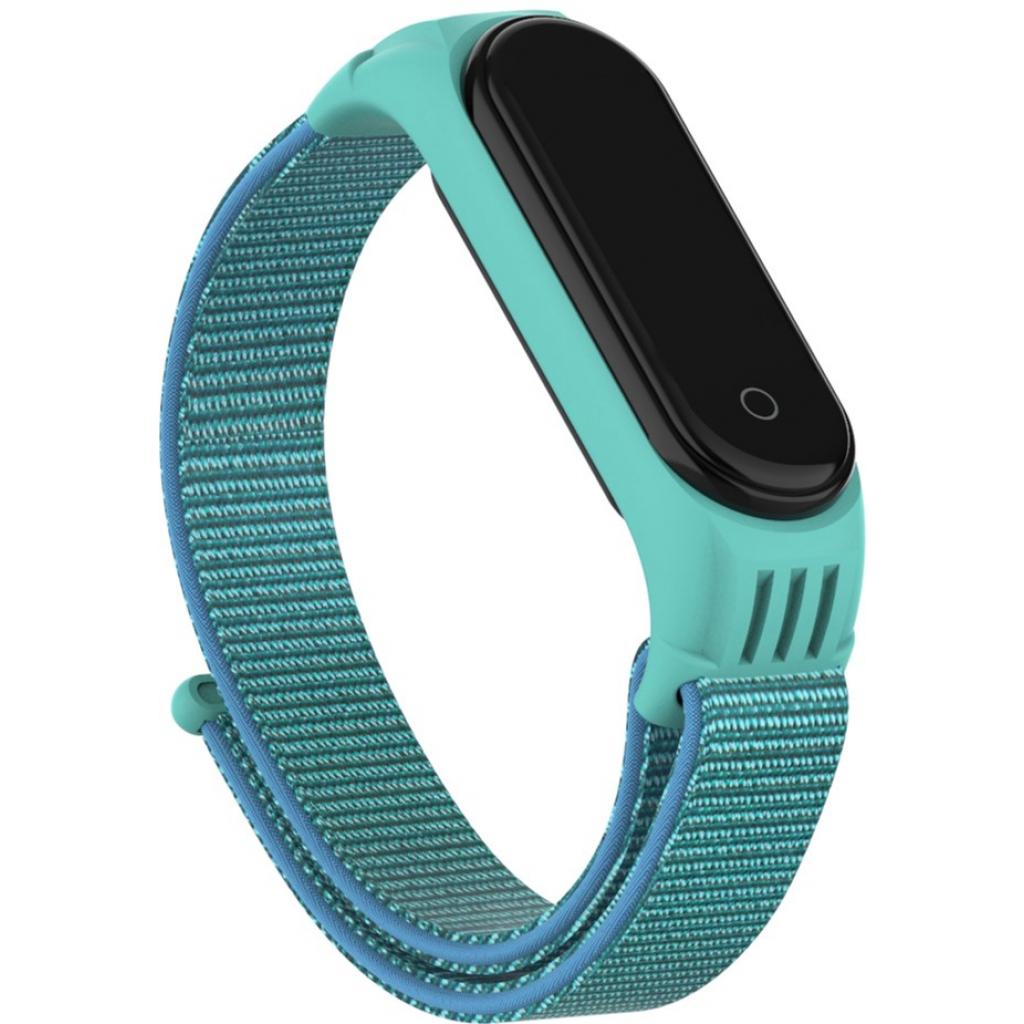Ремінець до фітнес браслета Armorstandart Sport Loop для Xiaomi Mi Band 5 Mint (ARM56869) - зображення 2