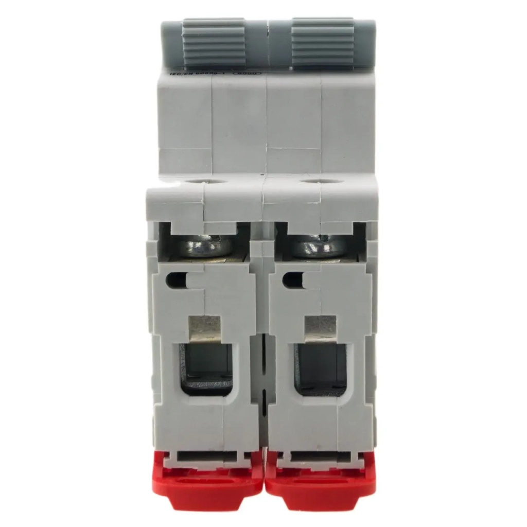 Автоматичний вимикач Quantum 2п С 25А MCB 6kA (8904 / KC6-K/ C/2P/25A-6k) - изображение 2