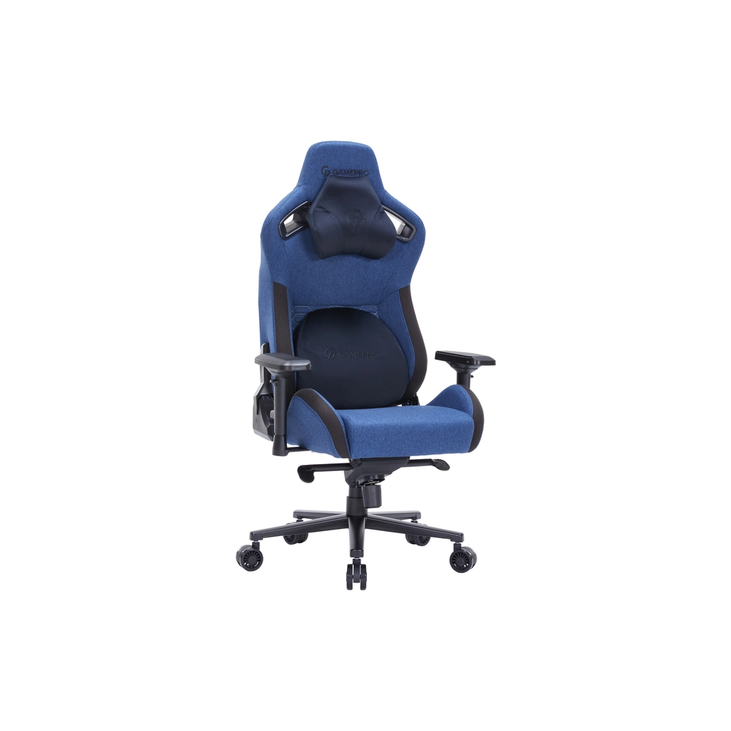 Крісло ігрове GamePro GC900DB Size XL Fabric Dark Blue (GC900DB) - зображення 1