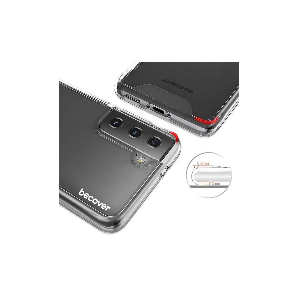 Чохол до мобільного телефона BeCover Space Case Samsung Galaxy S21 FE SM-G990 Transparancy (709354) - зображення 2