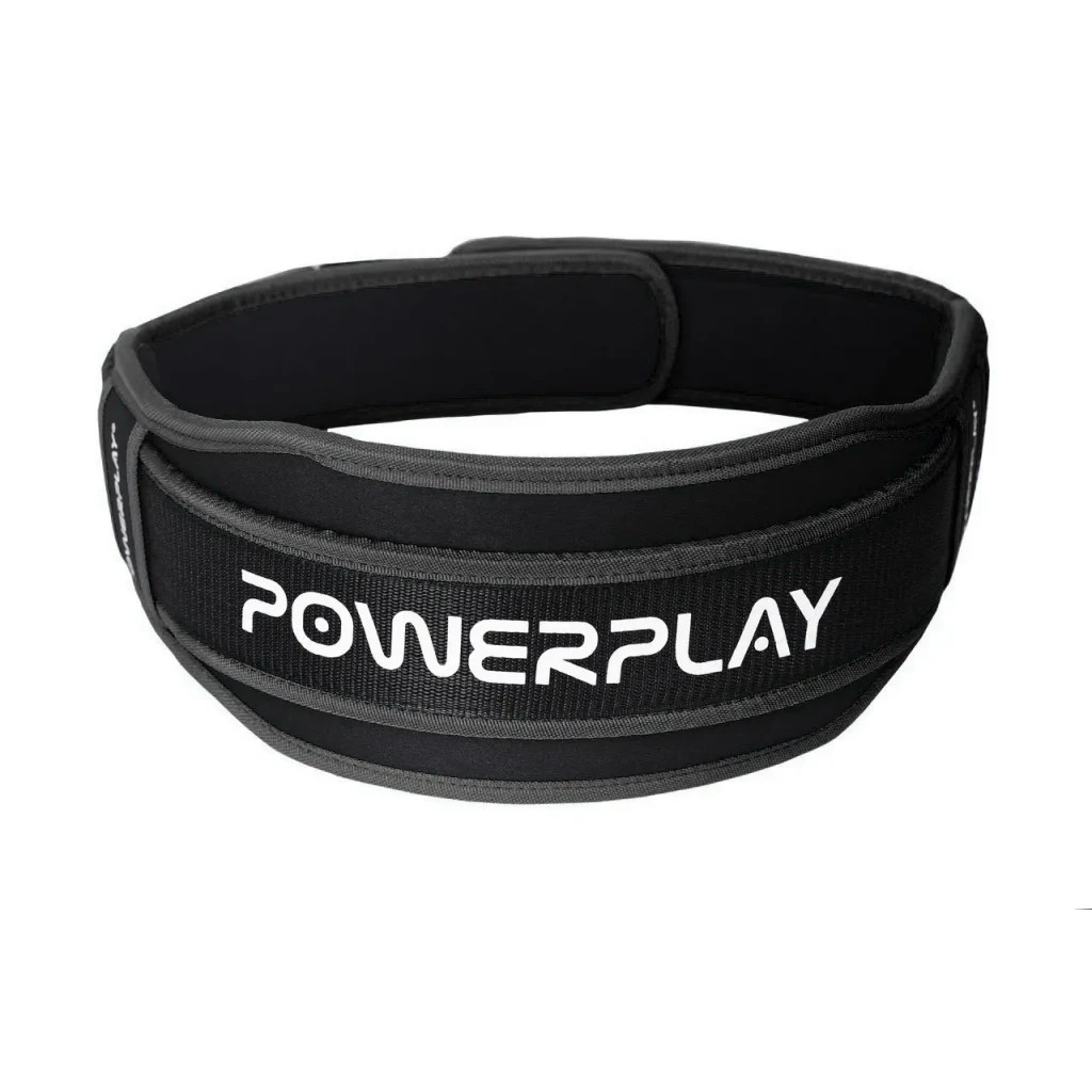 Атлетичний пояс PowerPlay неопреновий 5546 Black M (PP_5546_M_Black) - зображення 1