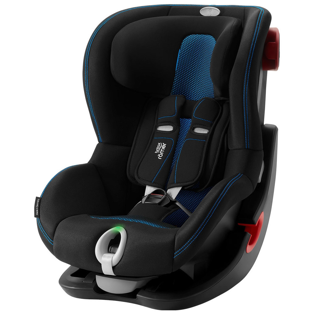 Автокрісло Britax-Romer King II Ls Black Series Cool Flow Blue (2000033069) - зображення 1