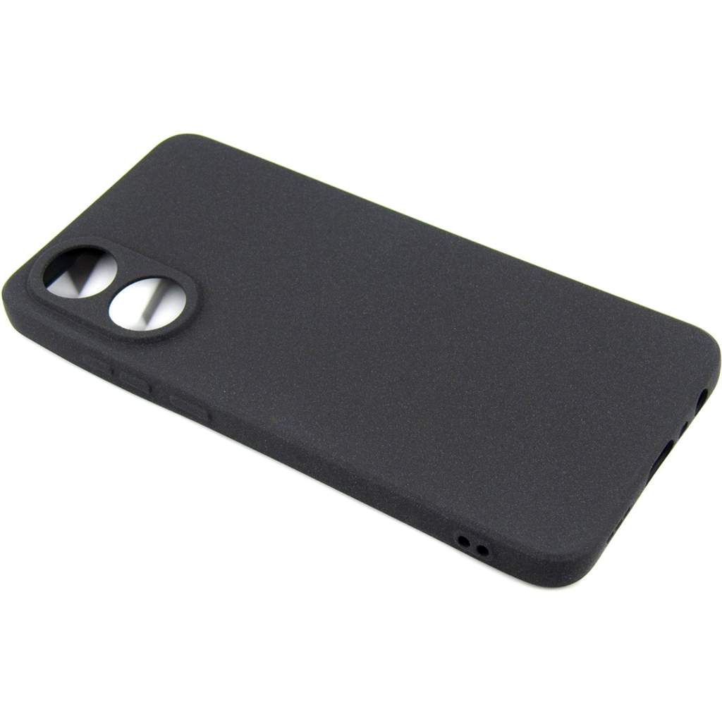 Чохол до мобільного телефона Dengos Carbon Oppo A78 4G (black) (DG-TPU-CRBN-185) - зображення 3