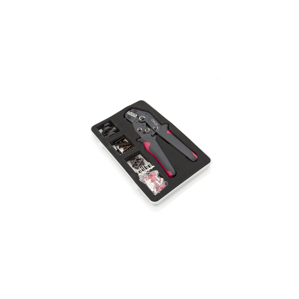 Затиск для клем CINLINELE Black-red + насадки 06 -0.5-6mm2, 02С -0.5-2.5mm2, 06WF -0.25-16mm2, 48B -0.5-2.5mm2 (Cinlin-2549) - зображення 8