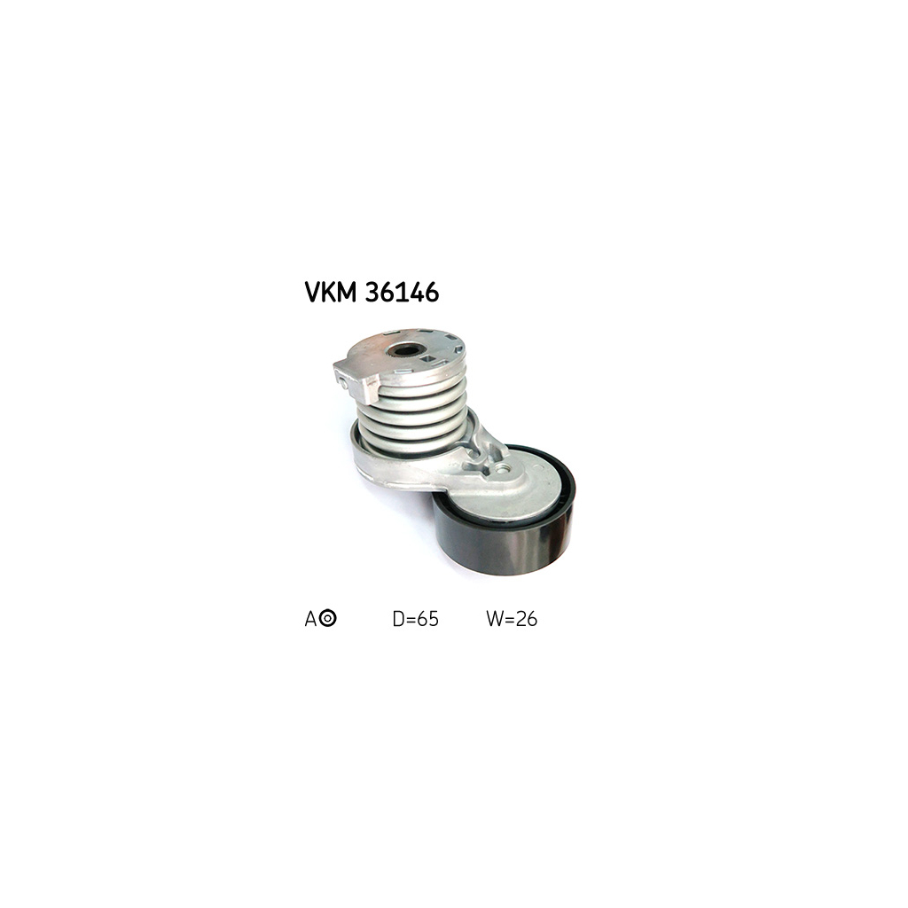 Ролик натягувача ременя SKF VKM 36146 - зображення 2