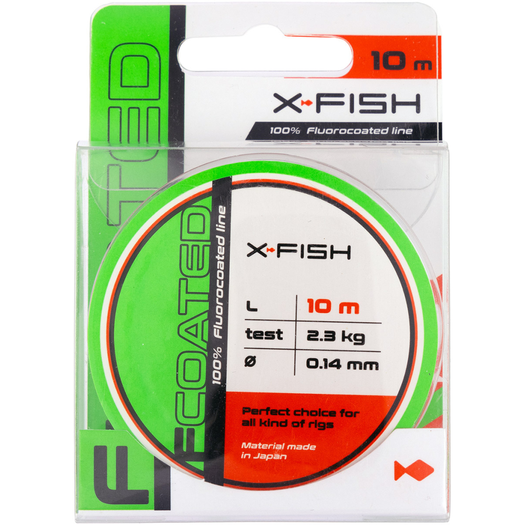 Флюорокарбон X-Fish FCoated 10m 0.14mm 2.3kg (1917.01.21) - зображення 2