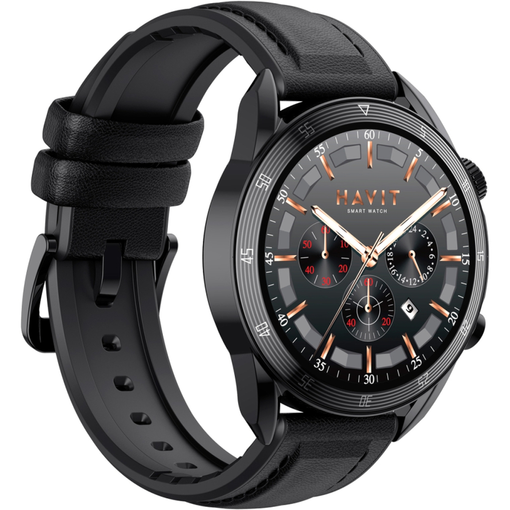 Смарт-годинник Havit HV-M9030 PRO IP68 Bluetooth Call Black (HV-M9030 PRO Black) - зображення 3