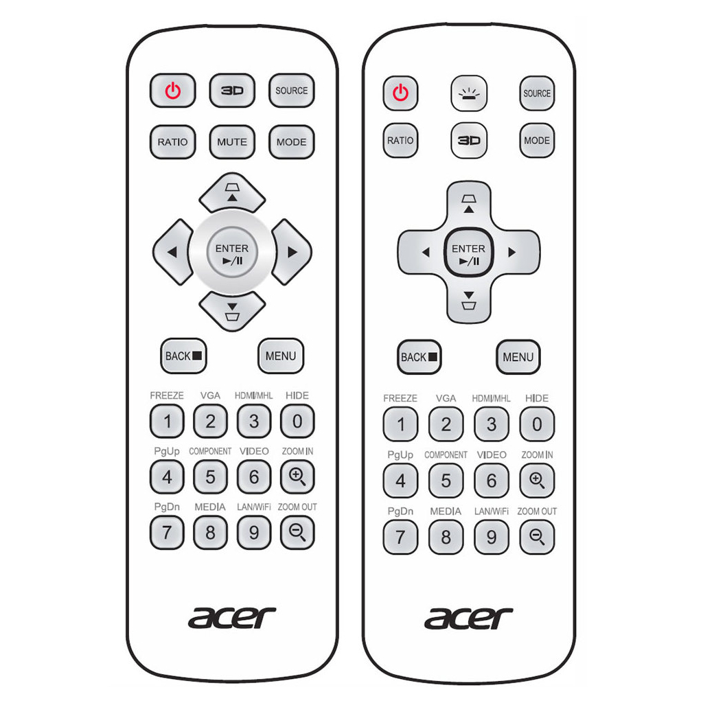 Проектор Acer X1228i (MR.JTV11.001) - зображення 8
