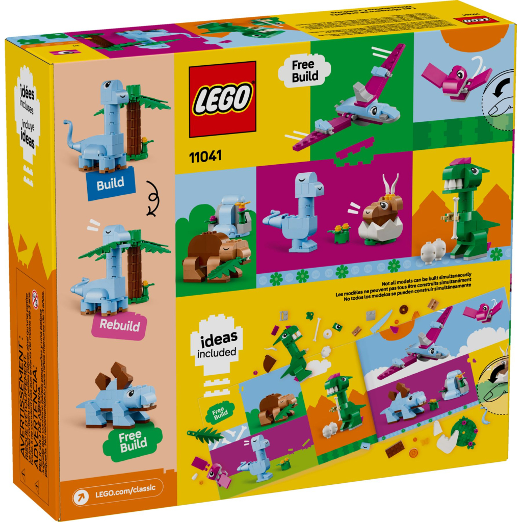 Конструктор LEGO Classic Творчі динозаври (11041) - зображення 11