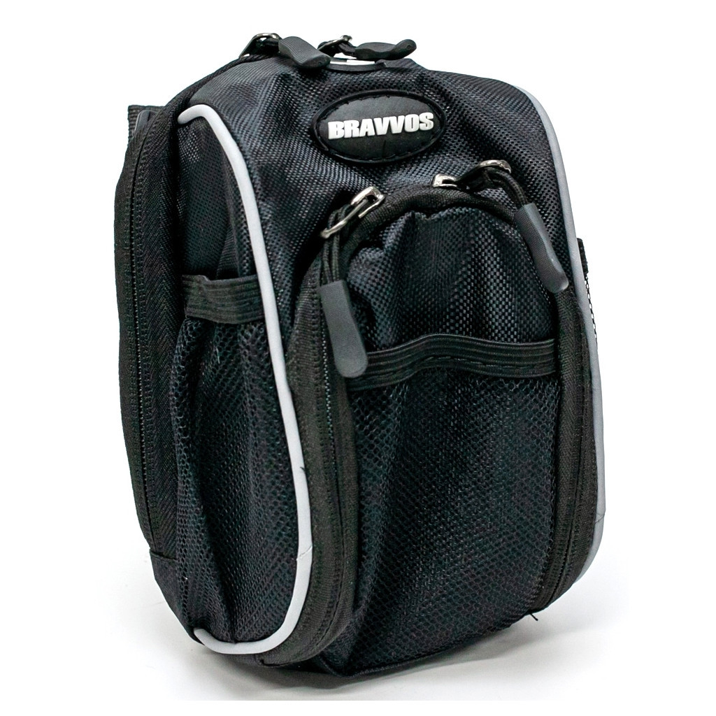 Велосумка на кермо Bravvos QJ-042 12х9x16 cm Black (BIB-035) - изображение 1