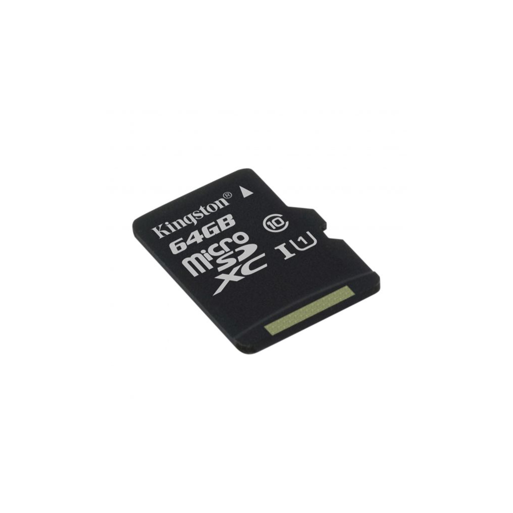 Карта пам'яті Kingston 64GB microSDXC Class 10 Canvas Select Plus 100R A1 (SDCS2/64GBSP) - зображення 2
