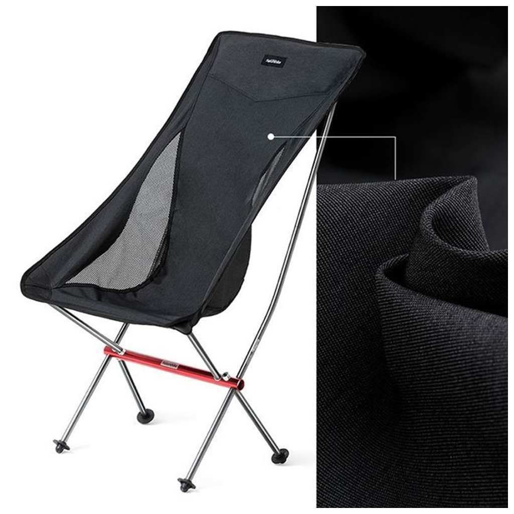 Крісло складане Naturehike YL06 NH18Y060-Z Black (6927595733608) - зображення 3