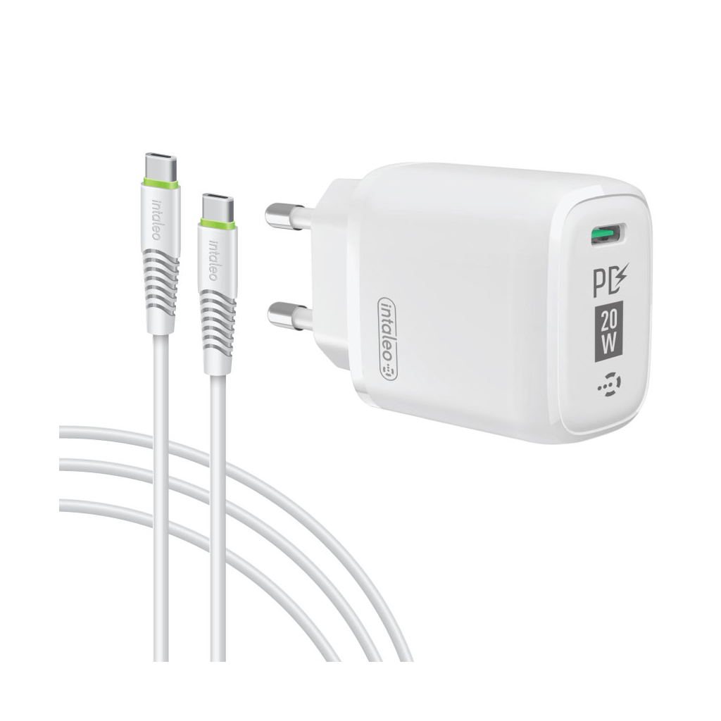 Зарядний пристрій Intaleo TCGQPD120T (1283126509988) - зображення 1