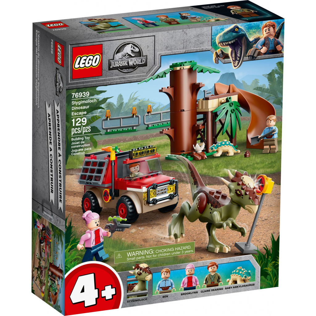 Конструктор LEGO Jurassic World Втеча стигімолоха 129 деталей (76939) - зображення 1
