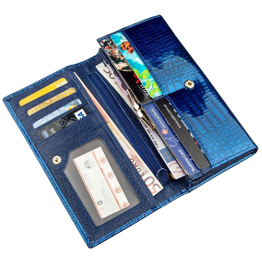 Гаманець ST Leather Синій (18901) - зображення 5