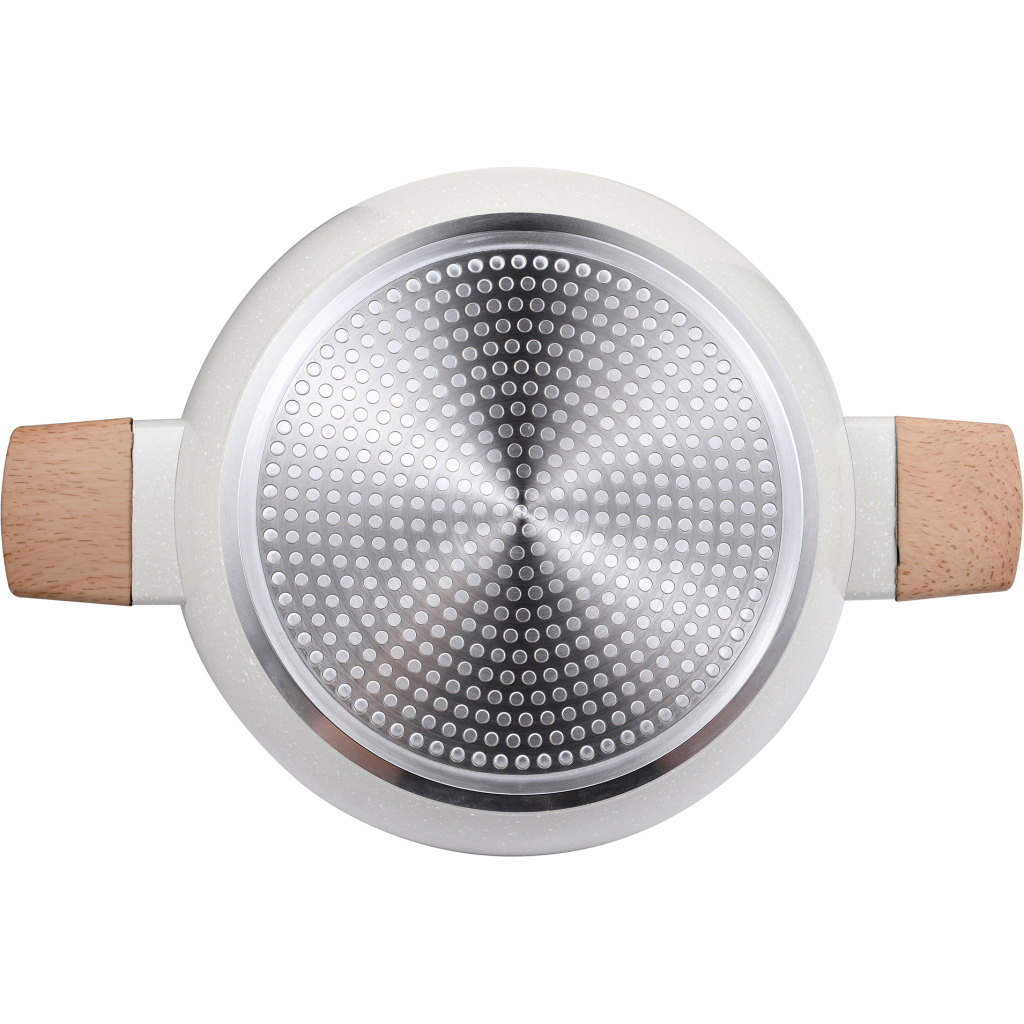 Сотейник Bergner Naturally з кришкою 28 см (BG-34747-CR) - зображення 3