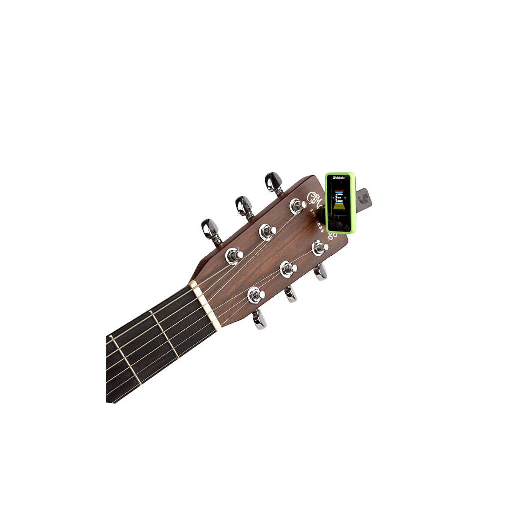 Тюнер для музичних інструментів D'Addario Eclipse Tuner Green (PW-CT-17GN) - зображення 2
