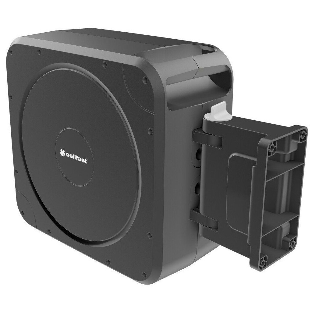 Шланг для поливу Cellfast на котушці ERGO, 20м+2м, шланга 1/2", комплект конекторів та зрошувач ERGO (55-410) - зображення 9