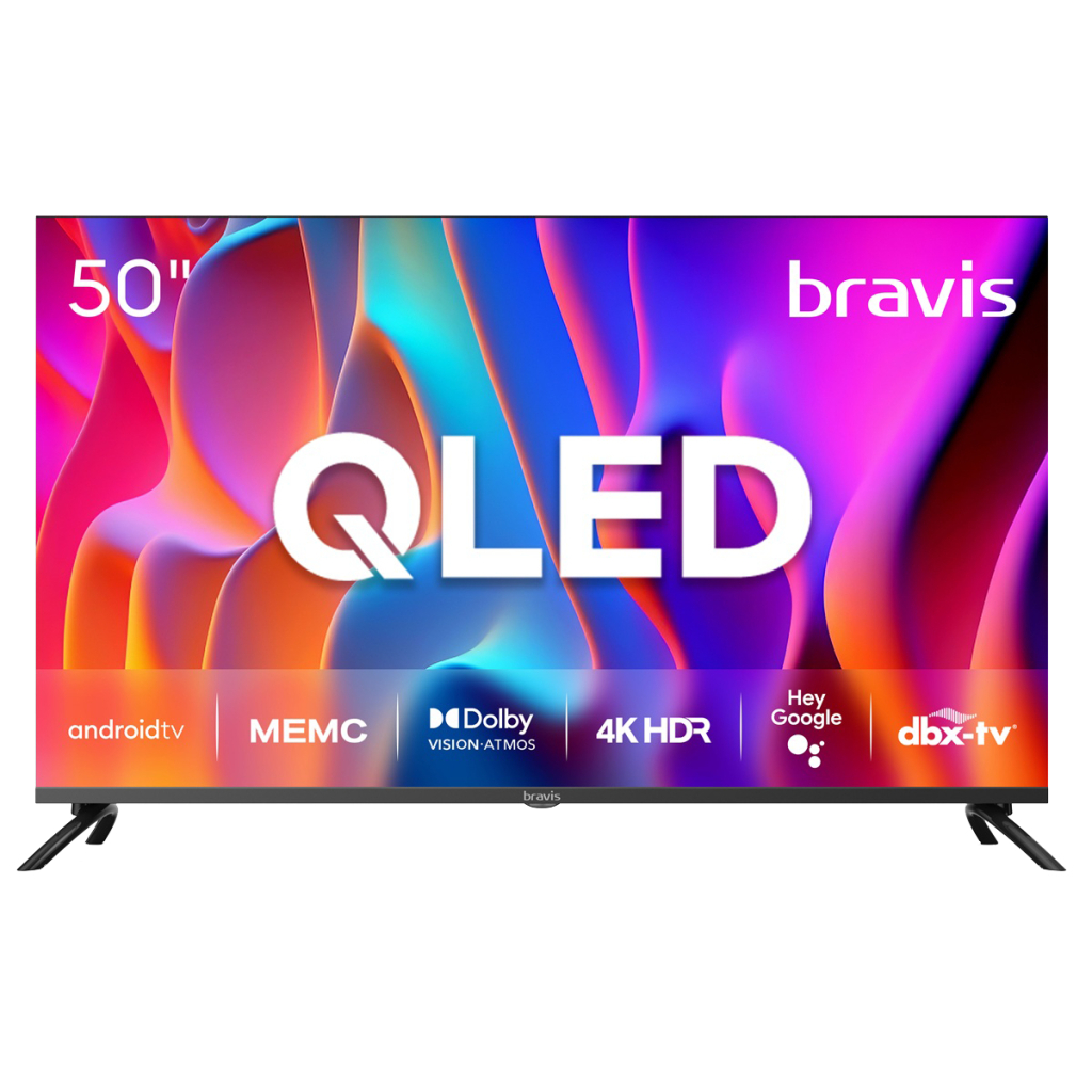 Телевізор Bravis 50K7000Q - зображення 1