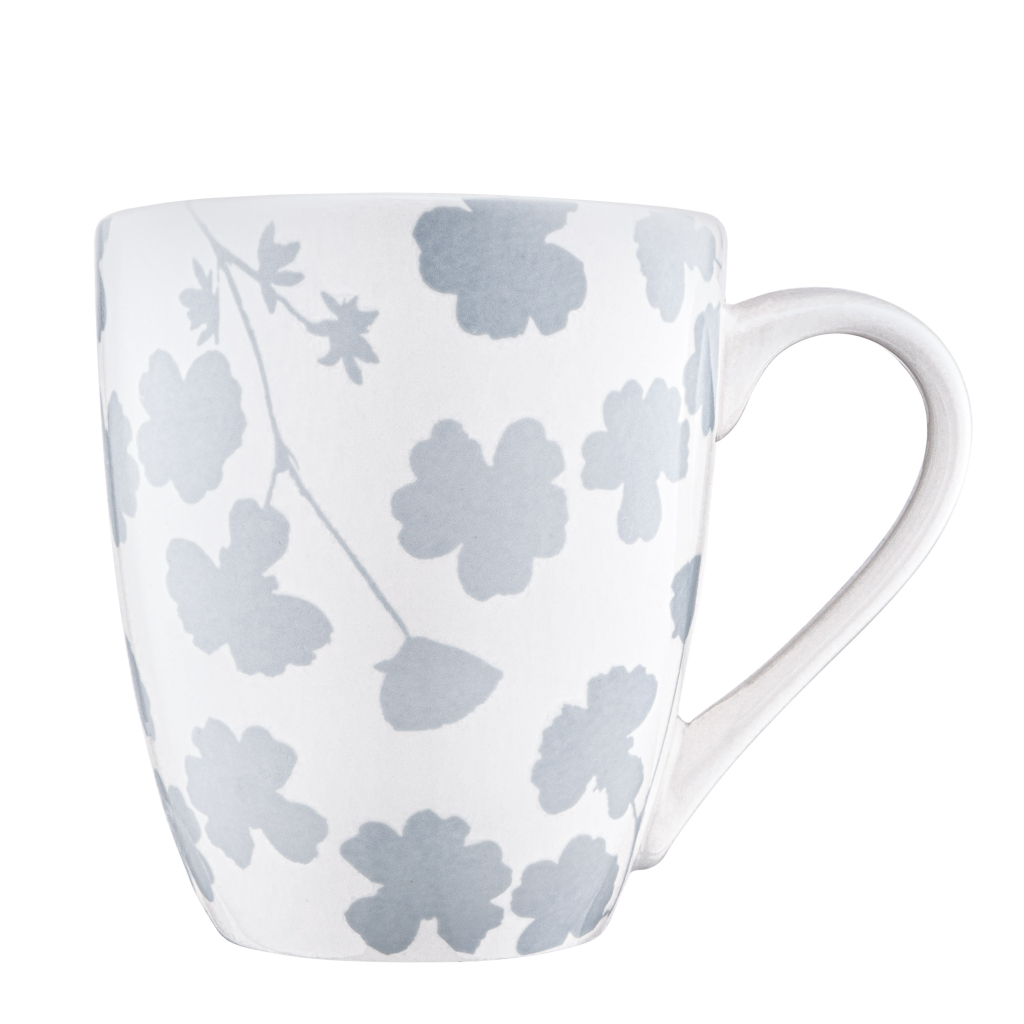 Чашка Ardesto Capri, 320мл, порцеляна, біло-блакитна (AR0432CWB) - зображення 3