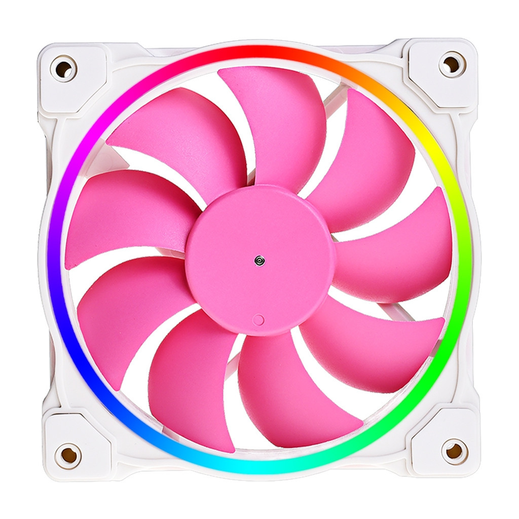 Кулер до корпусу ID-Cooling ZF-12025-PINK ARGB (Single Pack) (ZF-12025-PINK) - зображення 2