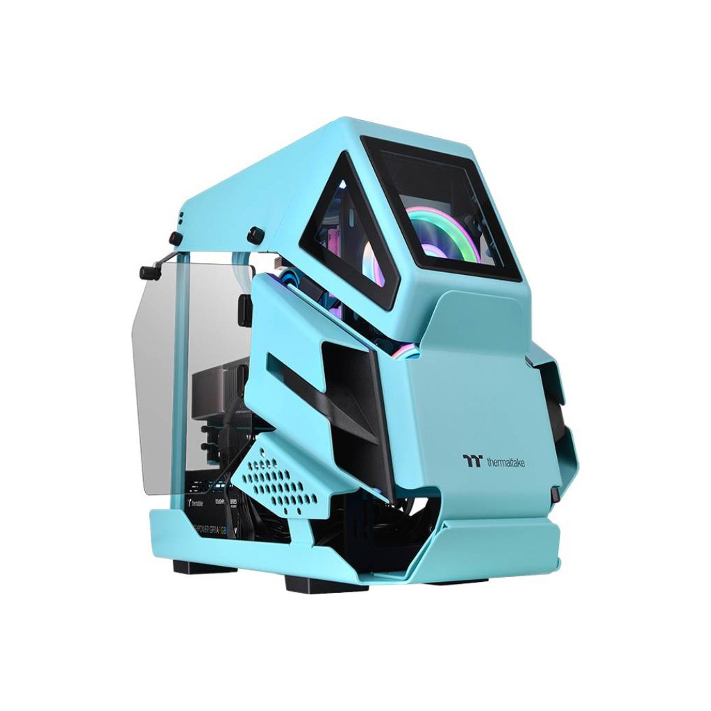 Корпус ThermalTake AH T200 Turquoise (CA-1R4-00SBWN-00) - зображення 1