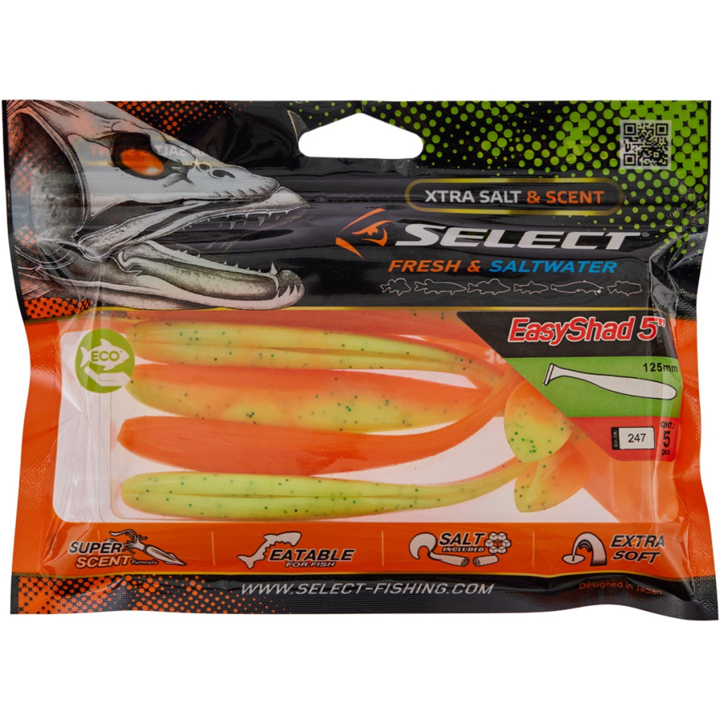 Силікон рибальський Select Easy Shad 5" 247 (5 шт/уп) (1870.71.88) - зображення 2