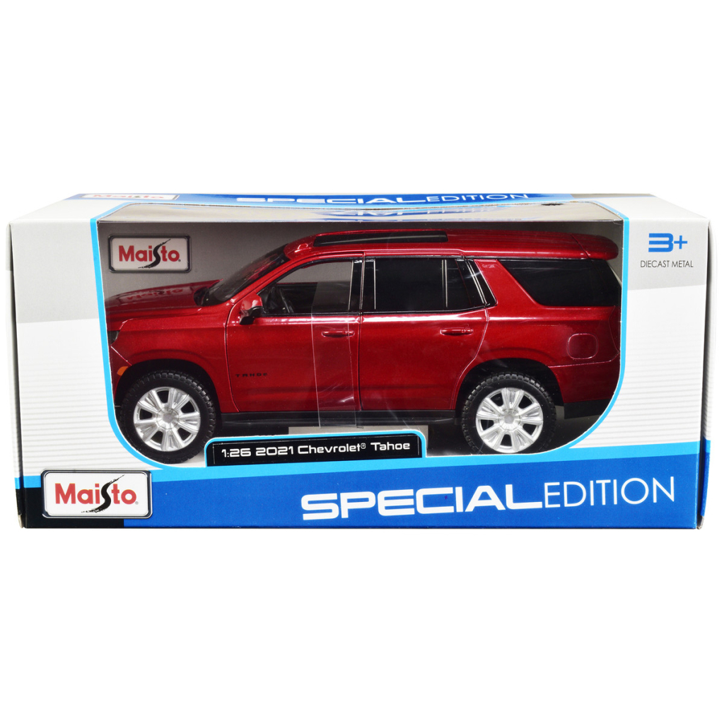 Машина Maisto 2021 Chevy Tahoe червоний 1:24 (31533 red) - зображення 3
