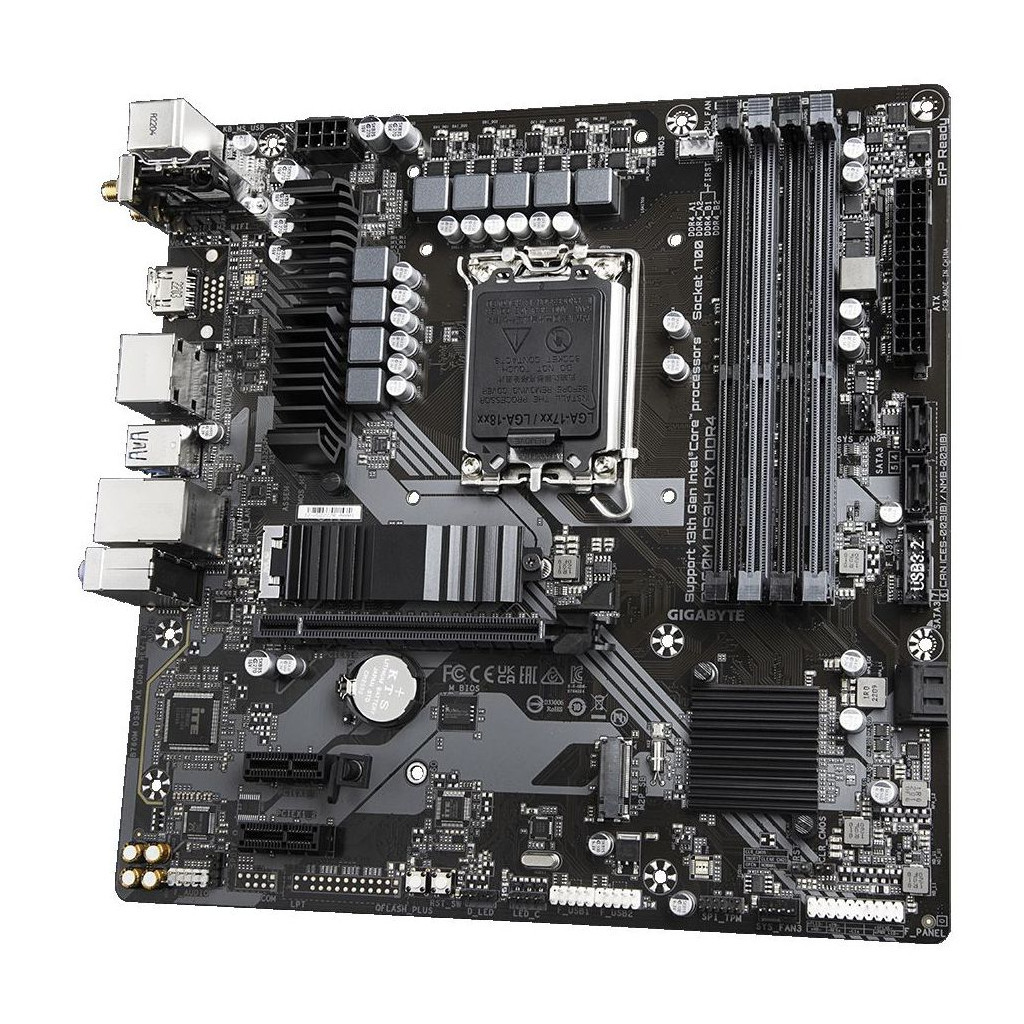 Материнська плата GIGABYTE B760M DS3H AX DDR4 - зображення 4