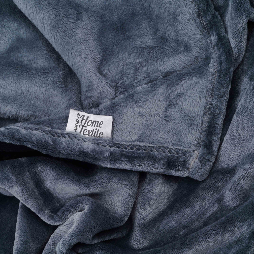 Покривало Ardesto Delicate 200х220см, 100% поліестер, сірий (ART0204DE) - зображення 4