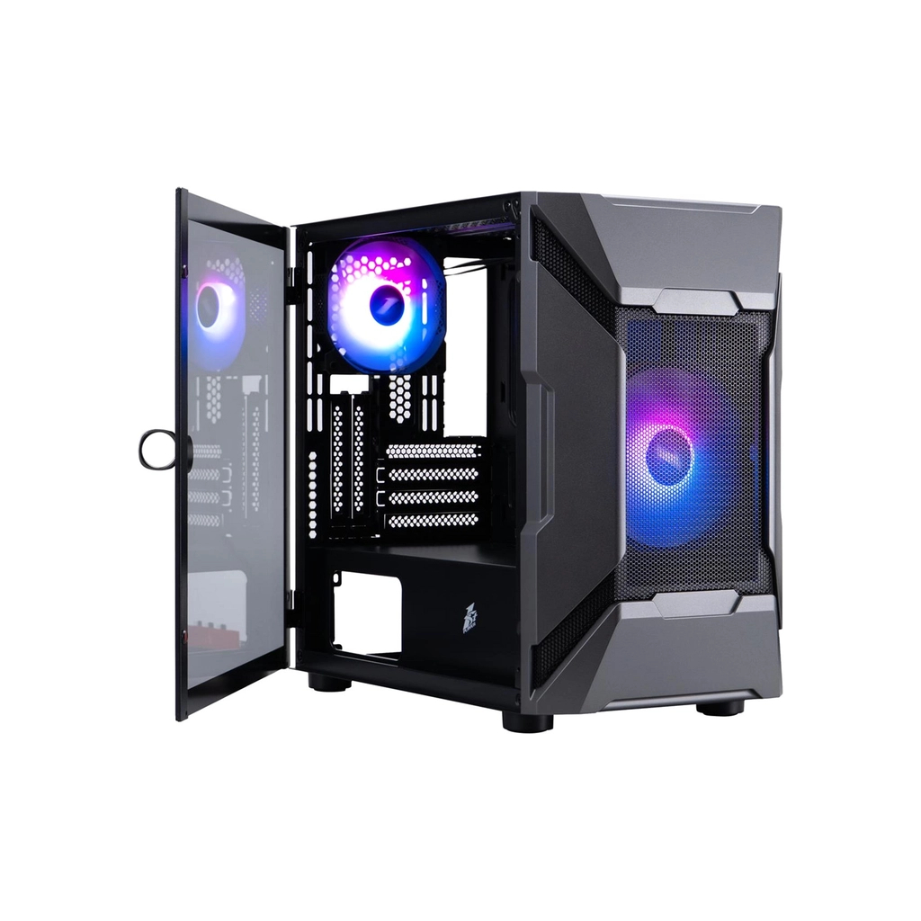 Корпус 1stPlayer D3-A-BK-1F7-14-1F7 - зображення 4