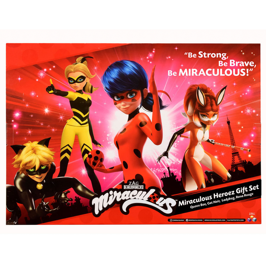 Лялька Miraculous набір Леді Баг і Супер-Кіт - Леді Баг, Супер-Кіт, Рена Руж, Квін (50369) - зображення 7