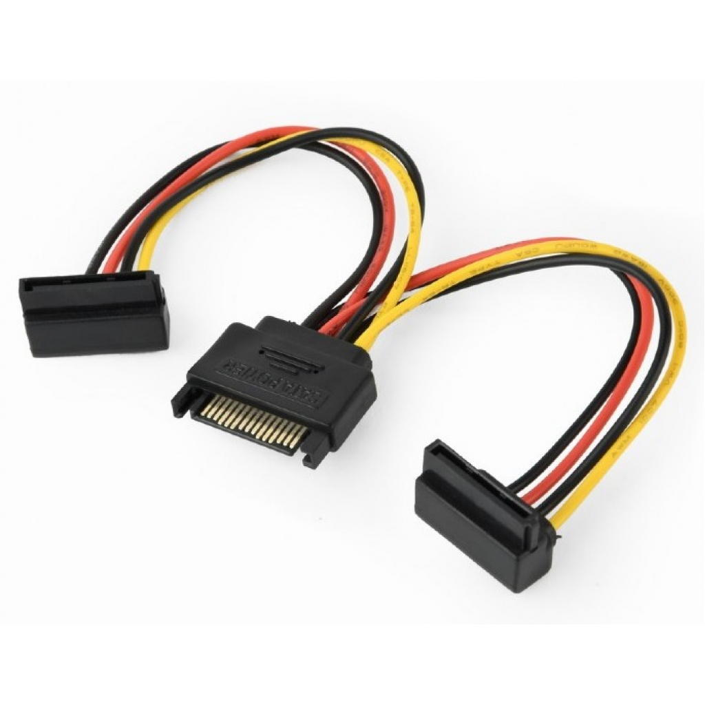 Кабель живлення SATA power 0.15m Cablexpert (CC-SATAM2F-02) - зображення 3