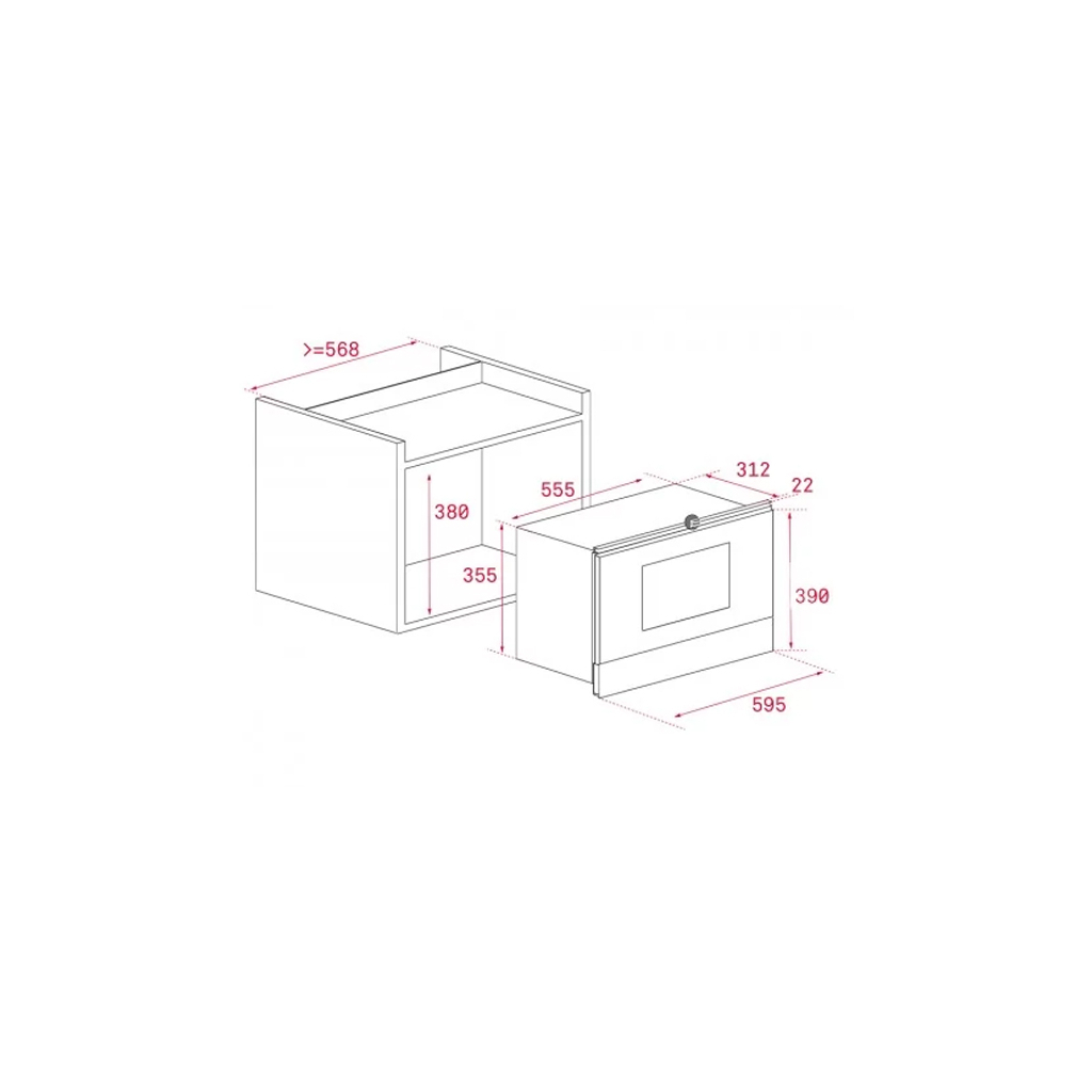 Мікрохвильова піч Teka MWR 22 BI VNS - зображення 4