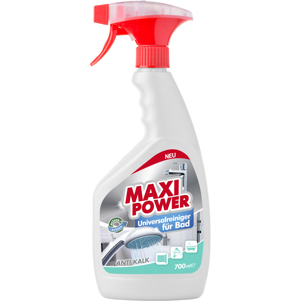 Спрей для чищення ванн Maxi Power Універсальний 700 мл (4823098411932) - изображение 1