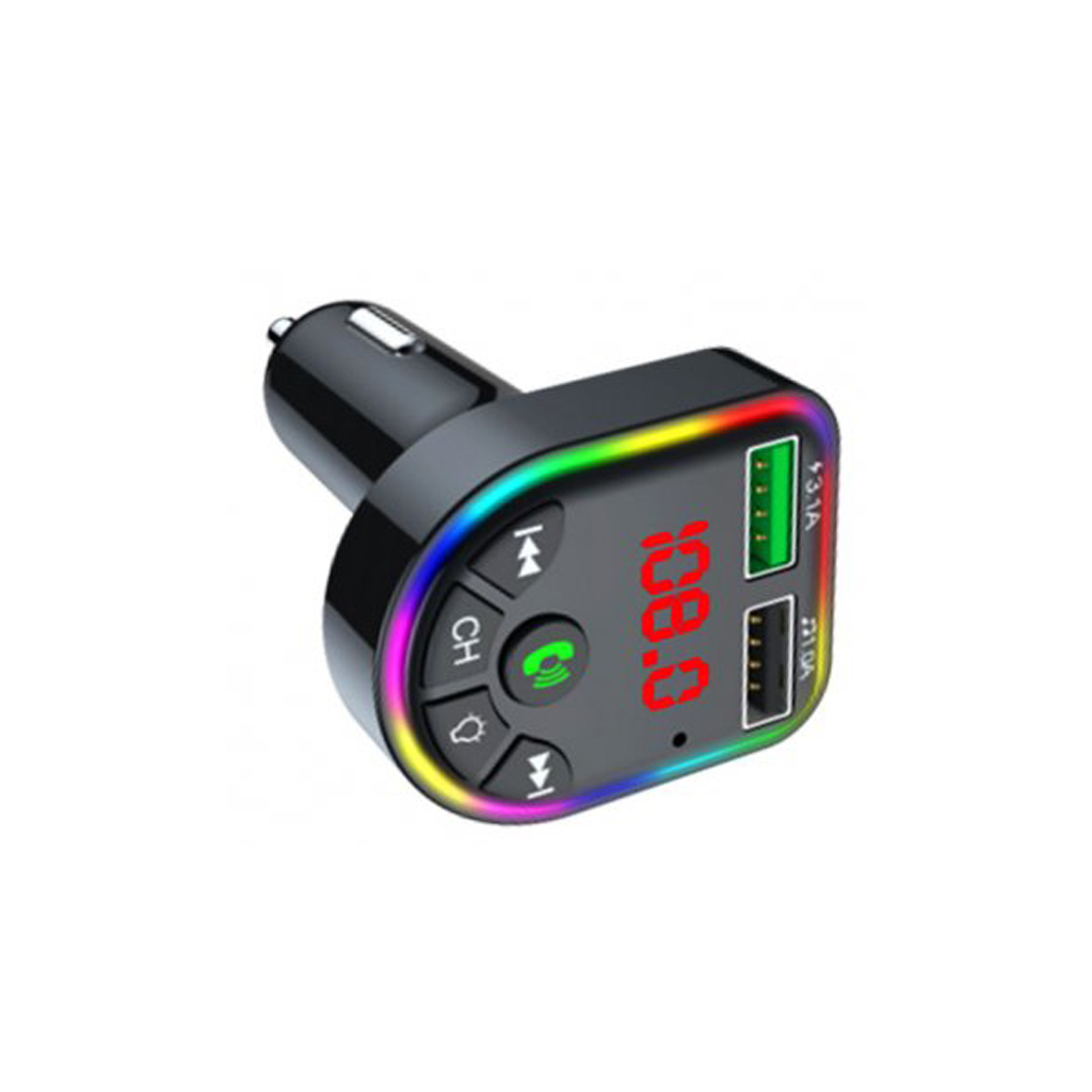 FM модулятор Havit HV-FM810BT Black - изображение 2