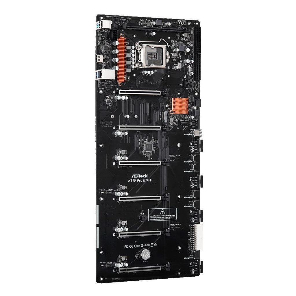 Материнська плата ASRock H510PROBTC+ (H510 PRO BTC+) - зображення 4