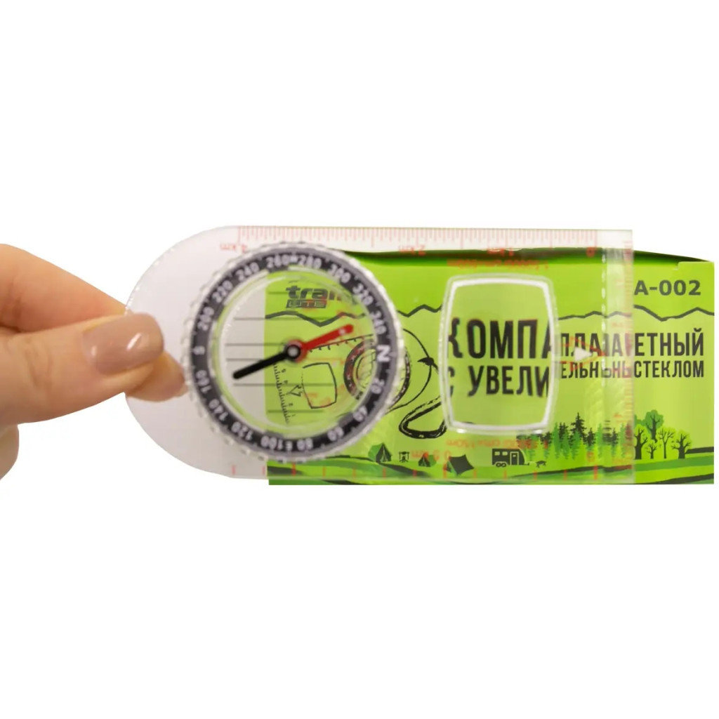 Компас Tramp Lite зі збільшувальним склом (UTLA-002) - зображення 2
