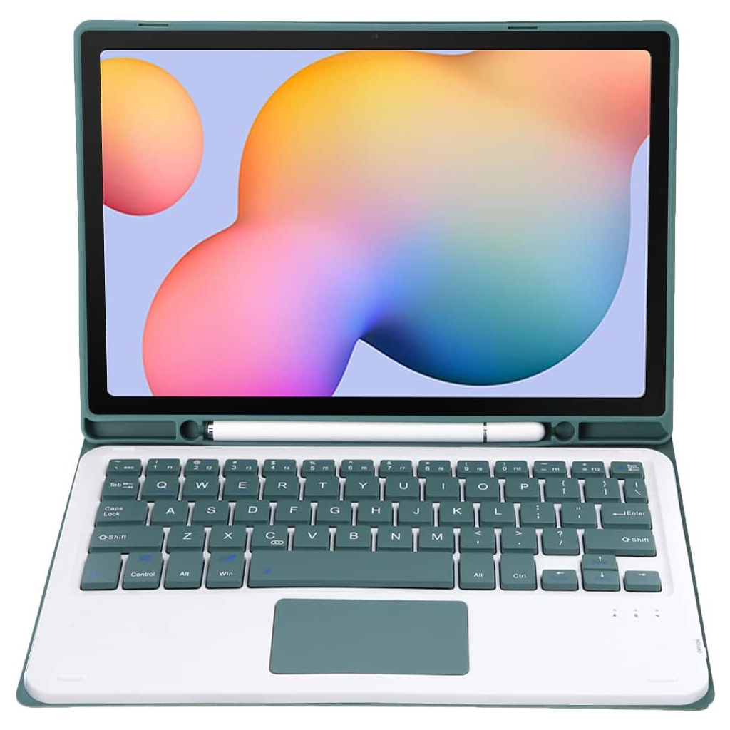 Чохол до планшета BeCover Keyboard+TouchPad Samsung Tab S6 Lite 10.4 P610/P613/P615/P619 Dark Green (712363) - зображення 3