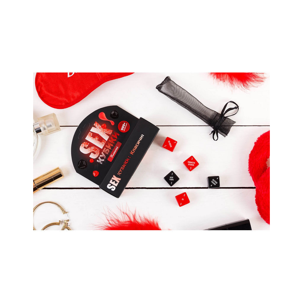 Настільна гра 18+ Fun Games Shop Секс Кубики Класичні українська 18+ (FGS51) - зображення 3