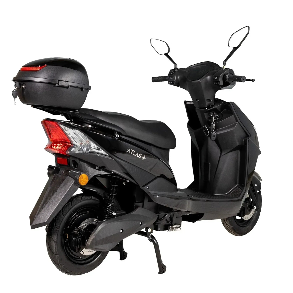 Електроскутер Atlas Spider Box 1500W Black (4003) - зображення 4